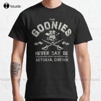 The Goonies Vintage Circa 1985 Classic T-Shirt Custom Aldult Teen Unisex Digital Printing Tee Shirts Christmas Gift Xs-5Xl