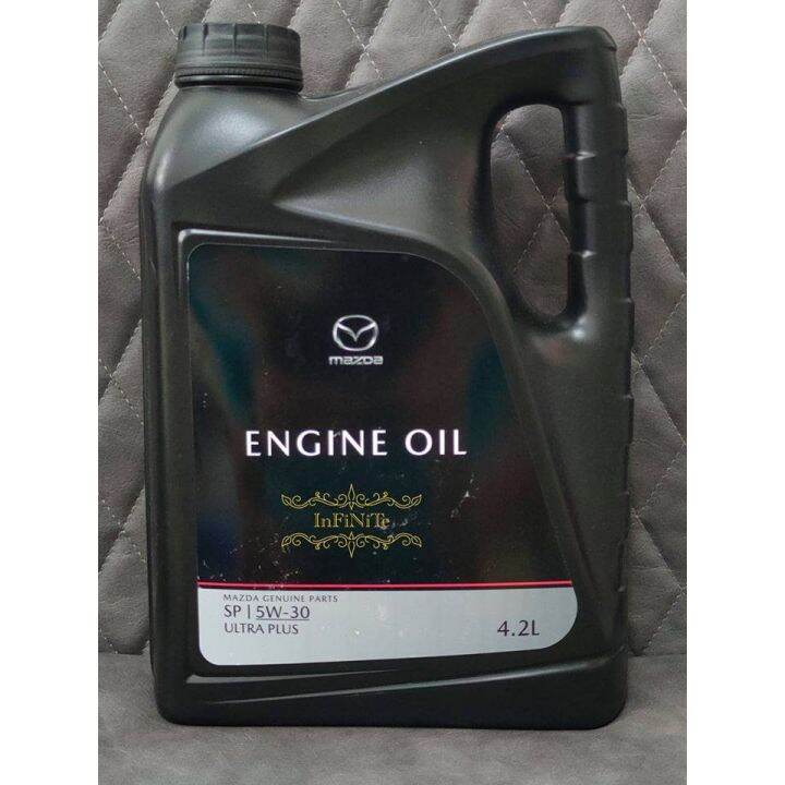 พร้อมส่ง โปรโมชั่น น้ำมันเครื่อง Mazda Fully Synthetic 5w 30 0w 20 ขนาด 42ลิตร แท้ Mazda Oil 2844