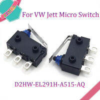 10-100Pcs สำหรับ VW Jett รถประตูล็อค Micro Switch D2HW-EL291H-A515-AQ IP67กันน้ำ Touch พร้อมที่จับโลหะ