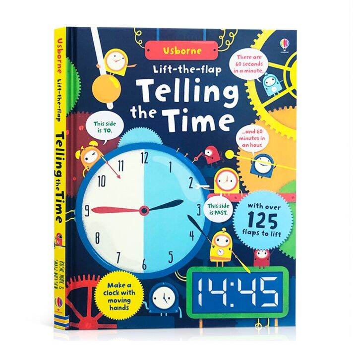 Telling The Time Lift The Flap Usborne Board Book Children's Book ...