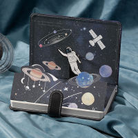 Cartoon Astronaut Notebook Kawaii Diary Gift Box Set Daily Weekly Planner 2022 Agenda Ballpoint Pen Set Birthday Christmas Gift