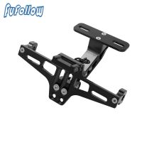 Universal CNC License Plate Holder Bracket For Kymco Ak 550 Z650 For Honda Msx125 CB CBR Cb190R For Yamaha Motorcycle Sport Bike