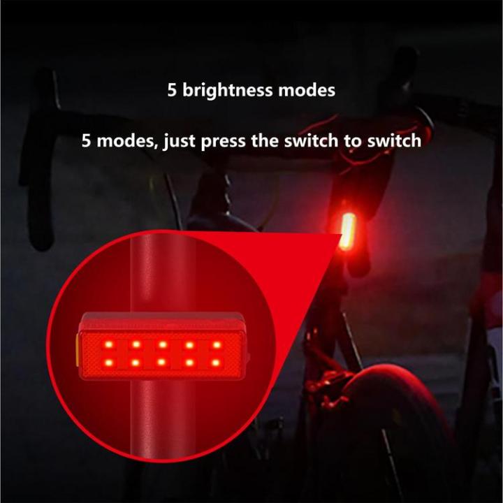 usb-rechargeable-tail-light-night-riding-mountain-bike-taillights-high-brightness-cycling-accessories-for-city-bikes-mountain-bikes-road-bikes-consistent