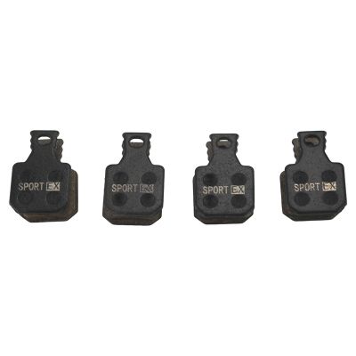 4 Pairs Resin Bicycle Disc Brake Pads for MT5 MT7 Caliper,Sport EX