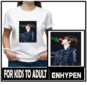 ARTIST, KPOP, ENHYPEN JERSEY, HEESEUNG JAY JAKE SUWOO JUNGWON NI KI  SUNGHOON T SHIRT DESIGN