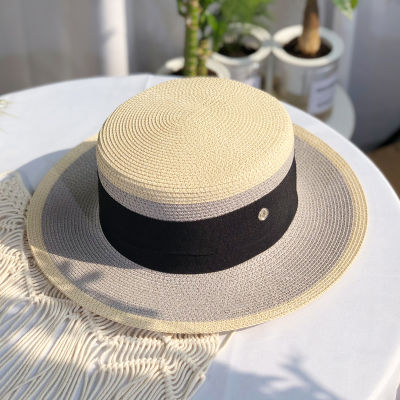 ผู้หญิงฤดูร้อนถังพับแฟชั่น Fedora หมวกฟาง Panamas UV Protection Sun Visor Seaside Beach หมวกฤดูร้อน Hats