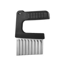 Wave Serrated Blade Slicer Tools Manual Potato Cutter Wave Serrated Blade Chopper Potato Cutter Stainless Steel Cutter