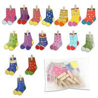 Montessori Parish Games Sensory Toys Kids Clip Socks Matching Games Focused Thinking Training Open Materials Educational Toys
