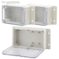 ﹍ IP65 Plastic Transparent Box Waterproof ABS Visible Wire Junction Box Enclosures For Electronics Outdoor Instrument Project Box