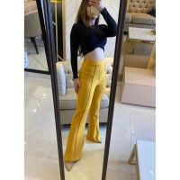 516 cuty Pants list Sewing highwaist scuba Pants flare cuty