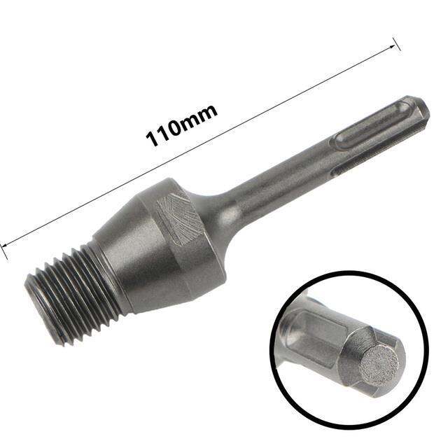 diamond-core-bit-adapter-for-electric-hammer-m22-thread-diamond-core-dry-wet-drill-bit-hole-saw-converter-tools-sds-max-adapter