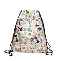 G Japanese Cartoon Folding Drawstring Backpack Carrying Case Sports Bag Student Book Bag Large Capacity Bag