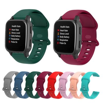 Untuk Garmin Venu SQ Gelang Tali Jam Tangan Gelang untuk Garmin Venu 2 Plus Forerunner 255 245 645 55 Vivoactive 4 3 Gelang Silikon