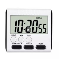 LCD Digital Display Cooking Alarm Clock Kitchen Timer Sleep Stopwatch Clock House Kitchen Accessory Countdown Timer Magnet Clock