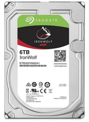 SEAGATE IRONWOLF 6TB NAS HDD (ST6000VN001)