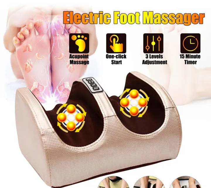 GTwo Foot Massage Machine Adjustable Electric Foot Massage Machine Leg