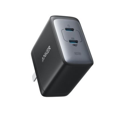 Anker พอร์ตชาร์จเร็ว 2023 Anker Nano II 65W Usb-c 2 พอร์ต 2Type-c PowerPort II 2-Port 65W