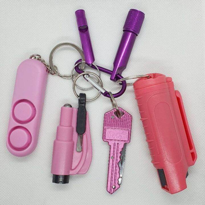 keychain for motorcycle key Self Defence Keychain Emergency Anti Rape
