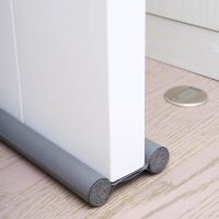 Door Bottom Sealing Strip Stopper Weatherstrip Wind Dust Blocker Protector for Windproof Warm Door Seam Sound Insulation Decorative Door Stops