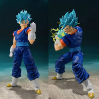 SHFiguarts Super Vegito รูปอะนิเมะ Super Saiyan God S.h.figuarts Action Figure ของขวัญวันเกิดของขวัญของเล่น