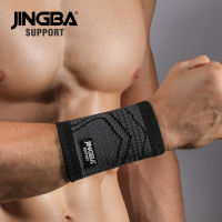 JINGBA SUPPORT  สายรัดข้อมือ   สายรัดข้อมือกีฬากลางแจ้งซับเหงื่อและระบายอากาศบาสเก็ตบอลวิ่งผู้ผลิตอุปกรณ์ป้องกันฟิตเนส