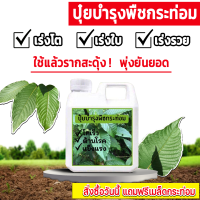 ปุ๋ยน้ำสูตรเข้มข้น (บรรจุ 1 ลิตร)  บำรุงราก บำรุงใบ ลำต้นโตไว ป้องกันโรคพืช ขวดเดียวครบ ใบเขียวไว แก้อาการใบเหลือง