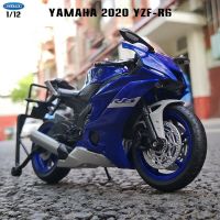 1:12ใหม่สไตล์ YAMAHA 2020 YZF-R6 HONDA 2020 Original ที่ได้รับอนุญาตจำลองโมเดลมอเตอร์ไซค์อัลลอยของเล่นรถสะสม