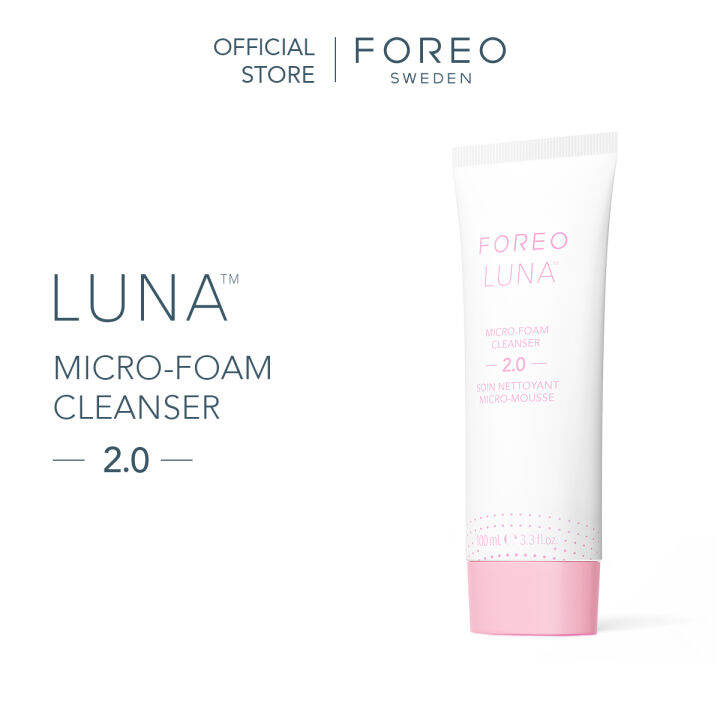 FOREO LUNA MicroFoam Face Cleanser 2.0 Face Wash Pore Minimizer