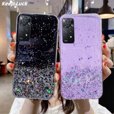 Luxury Fashion Glitter Case For Xiaomi Redmi Note11 11S 10 10A 10C 9A 9C 9T 11LitePOCO X3 X4 M4 Soft Crystal Spakly Bling Cover