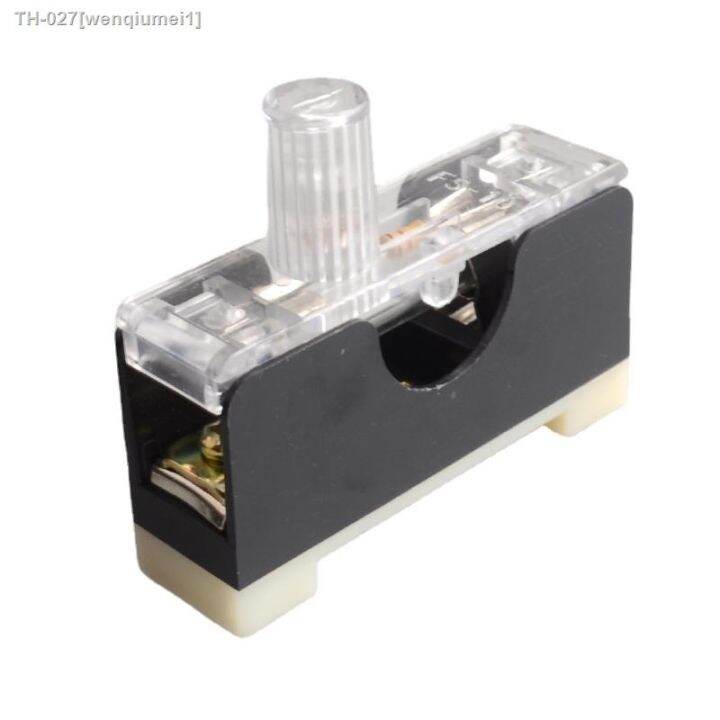 1pcs-35mm-din-rail-6x30mm-glass-fuse-holder-single-guide-fuse-box-with-10a-fuse