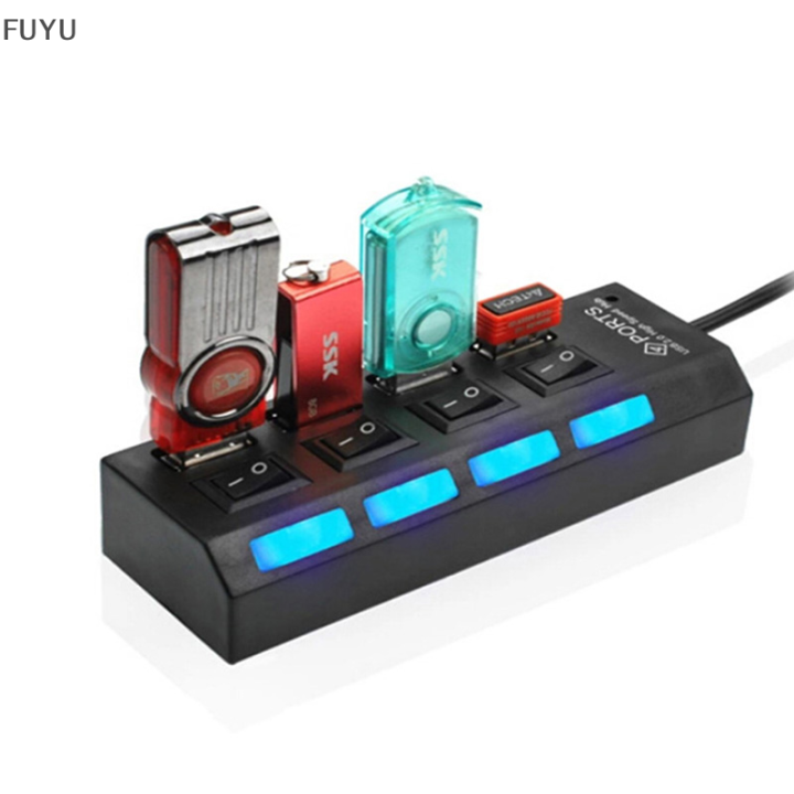 fuyu-4-port-usb-2-0-multi-hub-splitter-ขยายความเร็วสูงสำหรับ-pc-laptop-mac