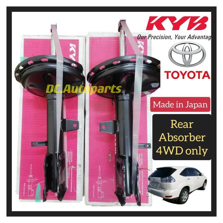 Kyb Japan Toyota Harrier 2 4 3 0 4wd Acu30 Mcu30 Absorber Rear Lazada