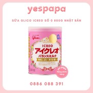 Sữa GLICO ICREO SỐ 0 800g Nhật Bản