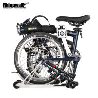 ชิฟวิ่งกรอบจักรยานมือจับสำหรับจักรยาน Brompton จักรยานพับได้ทนทานไหล่เทปพกพาสายเข็มขัด3SIXTY PIKES จับสกู๊ตเตอร์ถือจับ