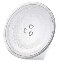 9.6 Inch Microwave Plate Spare Microwave Dish Durable Universal Microwave Turntable Glass Plates Round Replacement Plate