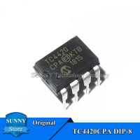 5PCS Original TC4420CPA DIP-8 MIC4420BN MIC4420 TC4420 DIP8ชิปใหม่เดิม