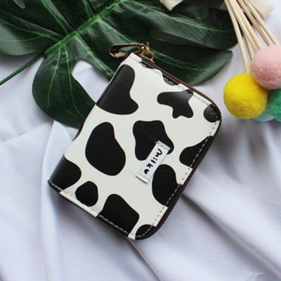 Credit Business License Wallet Card Multi-function Holder Women New Cows