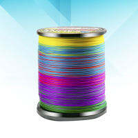 MOVTOTOP ถักเปีย 08 สายตกปลาแบบถัก Super Strong Multicolour Pe Material Line ถึง 500M