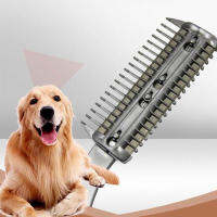 QianXing Shop Dog Hair Cutting Comb Grooming Thinning Dog Combs for Cats Cat Dog Hair Remover Hair Brush and Comb