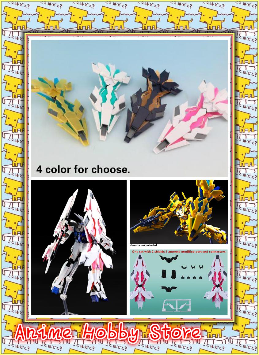 Effectswings EW DE Shields for Bandai 1/144 RG HG Unicorn Banshee Phenex Gundam 