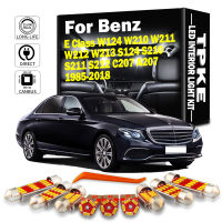 หลอดไฟ LED ภายในชุดไฟสำหรับ Benz E Class W124 W210 W211 W212 W213 A207 S210 S211 S212 C207 1985-2018 Canbus