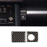 ：{“： Car Copilot Storage Switch Cover Trim Sticker Decal For Lexus IS250 2013-2020 Auto Interior Accessories Carbon Fiber