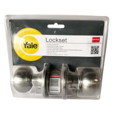 Yale ลูกบิด ลูกบิดประตู ลูกบิดสแตนเลส ลูกบิดประตูสแตนเลส Satin stainless VTT5227US32D