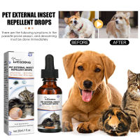 Yegbong Pet In Vitro Insect Repellent Drops Spray Cleaning Remove Lice Tick Flea Dog Cat Drops