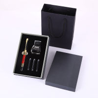 YW+[ ชุดกล่องของขวัญเครื่องเขียนปากกาสำหรับธุรกิจ สามารถแก้ไขได้ logo ชุดปากกาหมึกของขวัญ