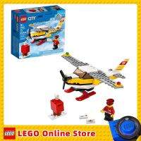 LEGO &amp; City Mail Plane 60250-Jeu de simulation, jouet de construction 138 pièces