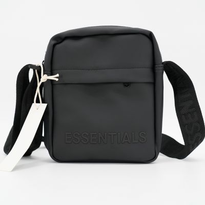 ESSENTIALS Bag Mens Crossbody Messenger Small Bag Unisex Belt Bag Versatile Travel Waterproof Purse Zipper Shoulder Bag