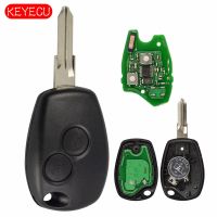 【✱2023 HOT✱】 haokao5 Keyecu ชิปกุญแจรถยนต์รีโมท2ปุ่ม433Mhz Pcf7961m Hitag Aes สำหรับ Renault Logan Ii Sandero Ii Uncut Vac102