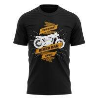 เสื้อยืดลำลองสำหรับผู้ชายที่กำหนดเองพิมพ์ BIKER EVER motorbike presenbike Motor ขายส่งยอดนิยม O-Neck T-Shirt