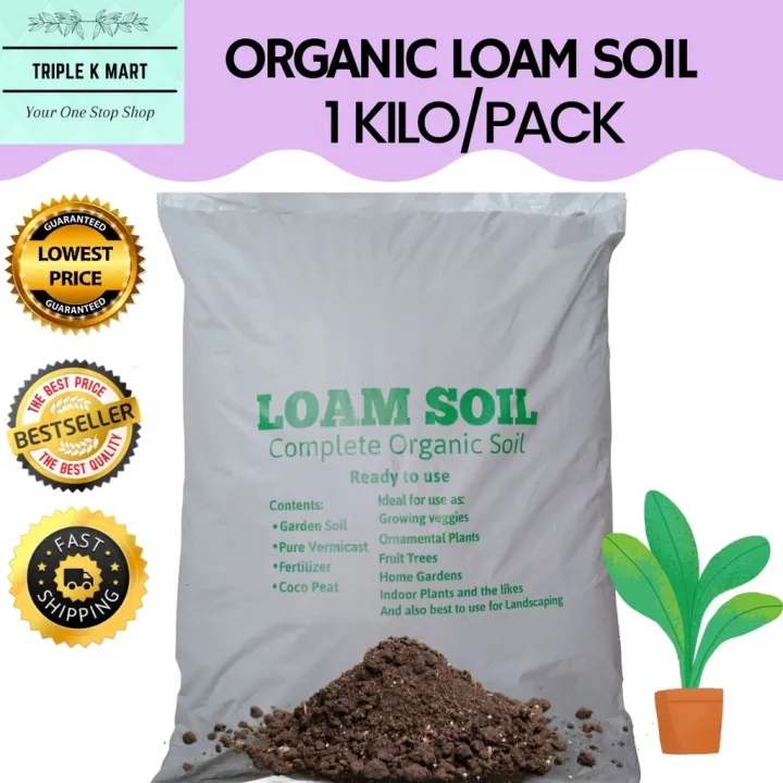 Complete Organic Loam Soil for Plants and Gardening Ready to Use. 1